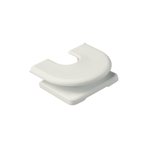 Accesorio cable y minicanal. Blanco