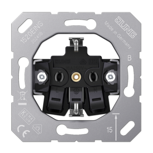 Enchufe sin cazoleta conexión automática