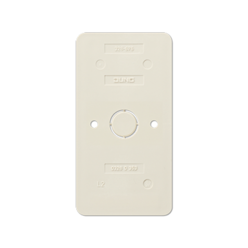 Placa de montaje AP600 blanco marfil