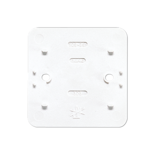 Placa de montaje AP600 blanco alpino