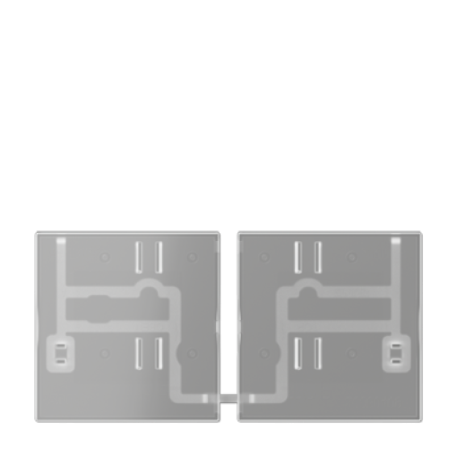 Juego teclas termostato F40. Transparente