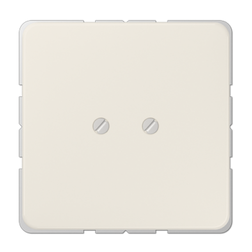Tapa ciega CD blanco marfil