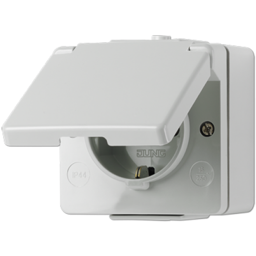 Enchufe c tapa abat. WG 600