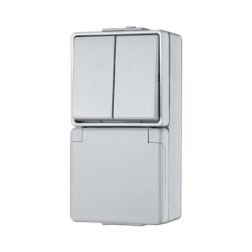 Enchufe c interruptor doble WG 600