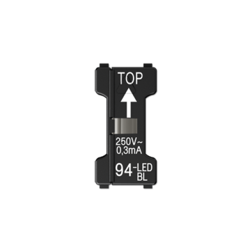 LED 110-250 V, 0.3 mA, azul