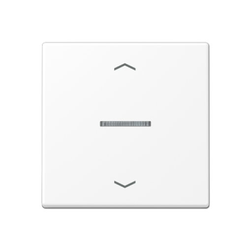 Tecla simple visorpers JH A blanco mate