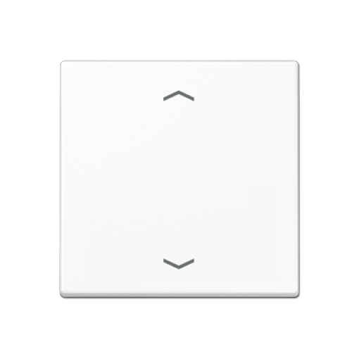 Tecla simple pulsador pers.A bl. alpi