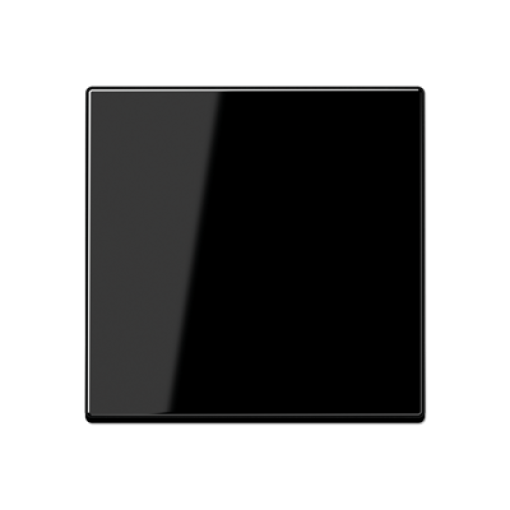 Tecla simple pulsador A negro