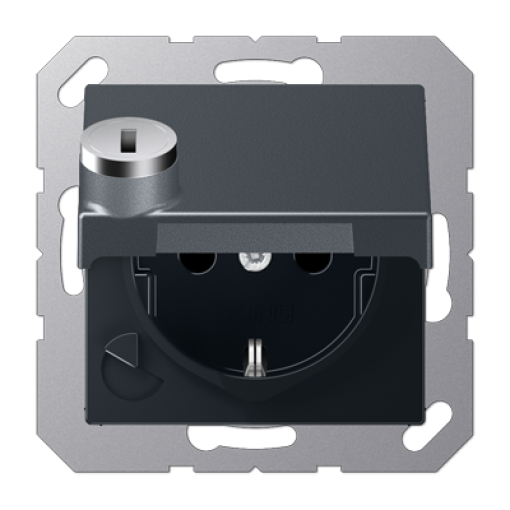 Enchufe c cierre seg. abat. A antra.