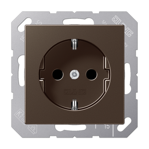 Enchufe SCHUKO prot. contacto A mokka