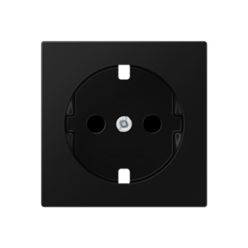 Cazoleta SCHUKO prot. A negro mate