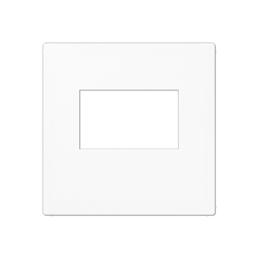 Placa USB a blanco alpino