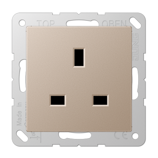 Enchufe British Standard A cava