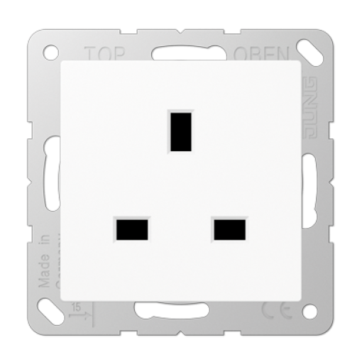 Enchufe British Standard. A bl. alpi