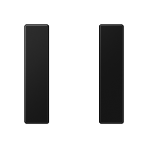 Kit teclas mód. F50 1 fase A negro mate