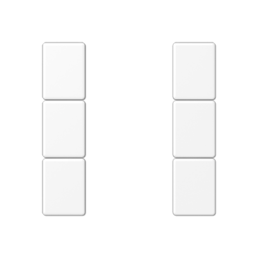 Kit teclas mód. F50 3 fases A bl. mate