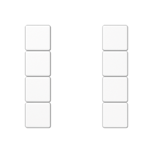 Kit teclas mód. F50 4 fases. A bl. alpi