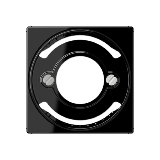 Placa para señalización A negro