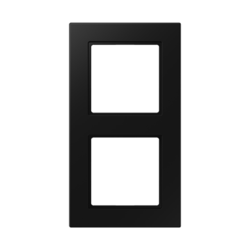 Marco doble A 550 negro mate