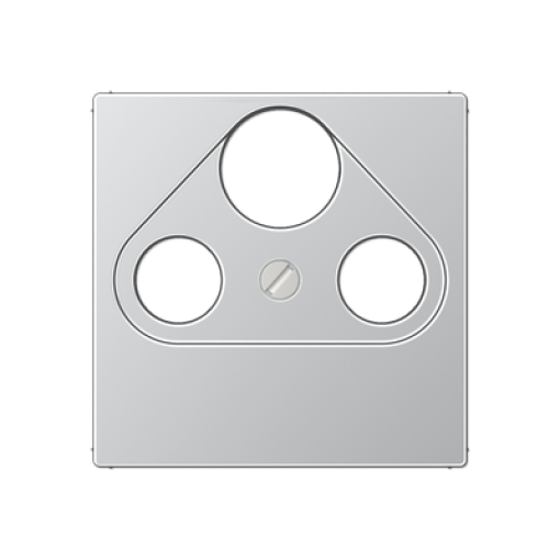 Placa toma SAT TV. A aluminio