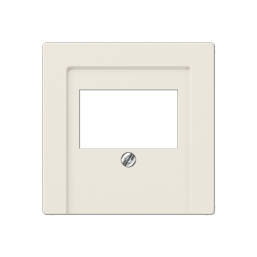 Placa telef. TAE A blanco marfil