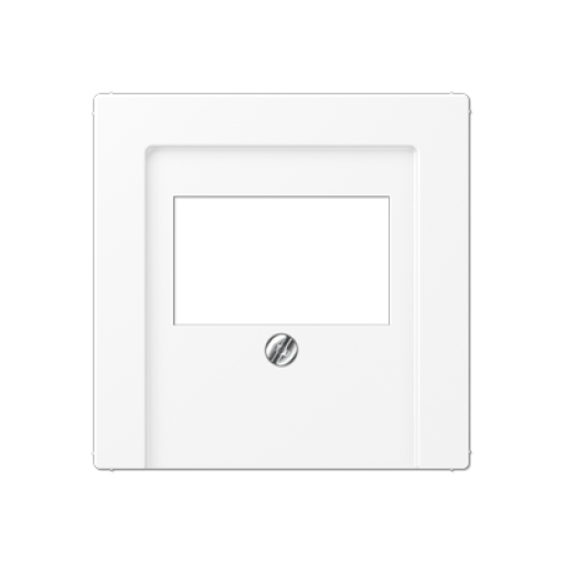 Placa telef. TAE A blanco mate