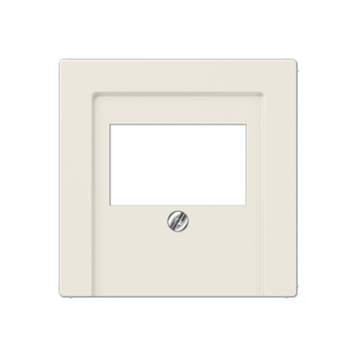 Placa telef. TAE A blanco marfil