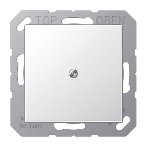 Placa con salida cable A aluminio