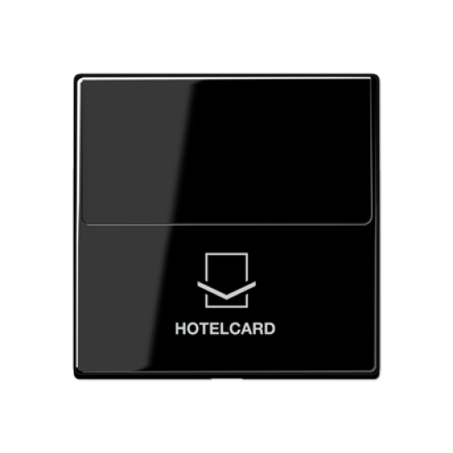 Tarjetero hotel sin mec. puls. A negro