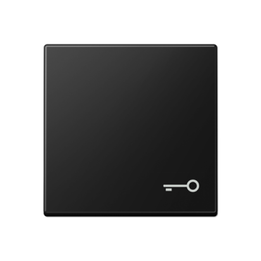 Tecla csimb. puerta A negro mate