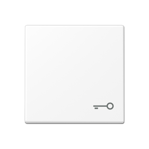 Tecla csimb. puerta A blanco mate