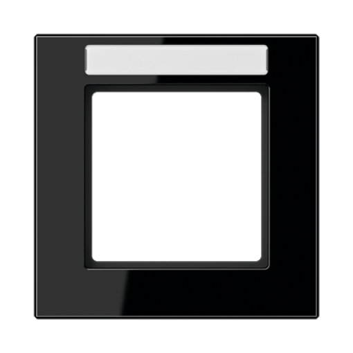Marco simple inscr. AC negro
