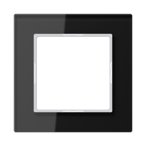 Marco simple AC cristal negro