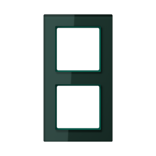 Marco doble A CREATION verde esmeralda