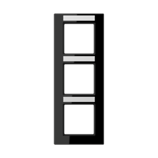 Marco triple vert. inscr. AC negro