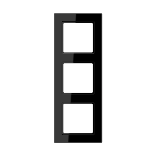 Marco triple AC negro