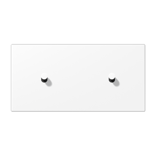 Placa 2x1 Horiz. Cono 1912 blanco mate