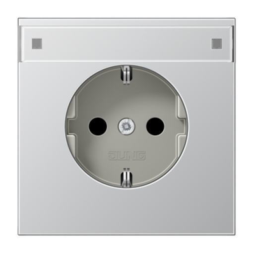 Enchufe cinscrprot. contacto LS alum.