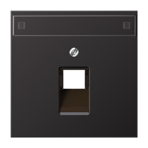 Placa central telef. LS dark