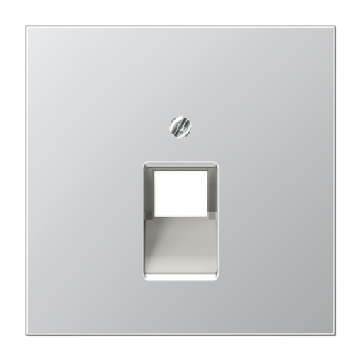 Placa central telef. LS aluminio