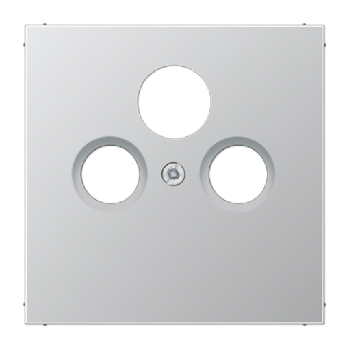 Placa toma SAT TV. LS aluminio