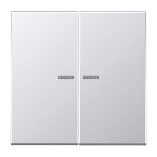 Tecla doble cvisor LS aluminio