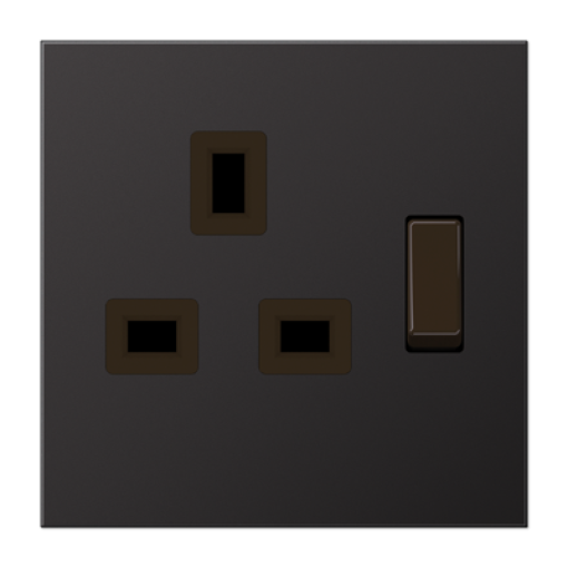 Toma conmutable 13A 250V LS dark