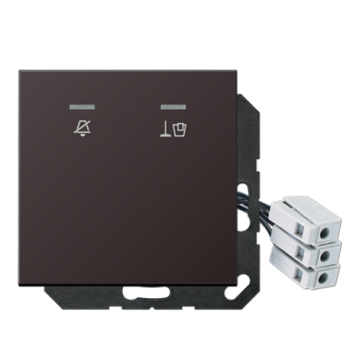 Placa hotel c LED, exterior LS dark