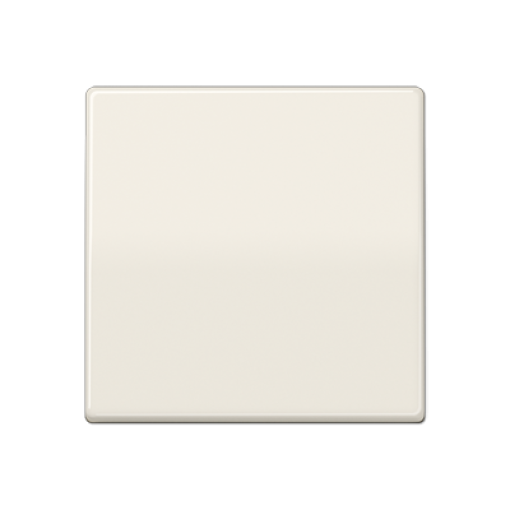 Tecla simple pulsador AS blanco marfil