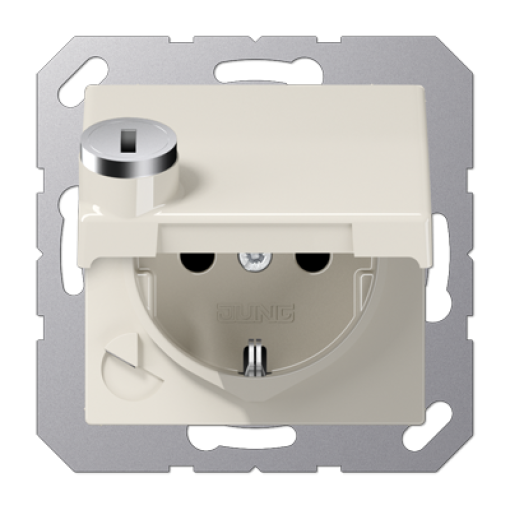 Enchufe tapa abat. retroc. AS bl.