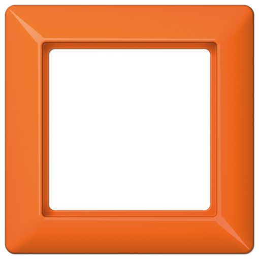 Marco simple AS naranja