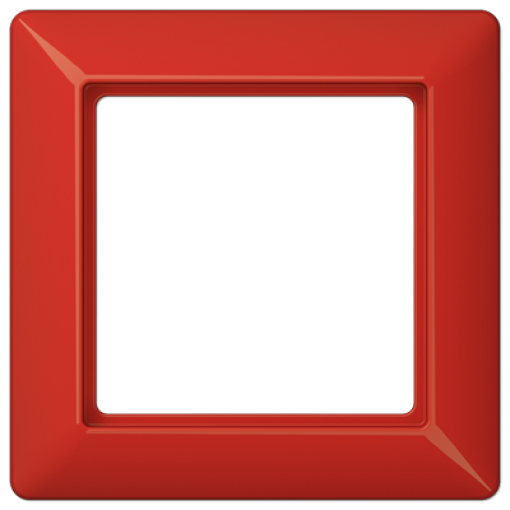 Marco simple AS cristal rojo
