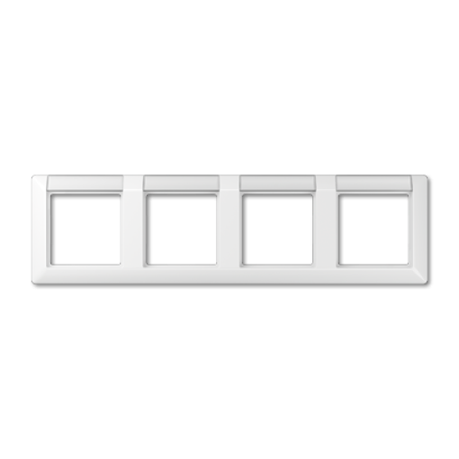 Marco cuádruple horiz. inscr. AS bl alpi