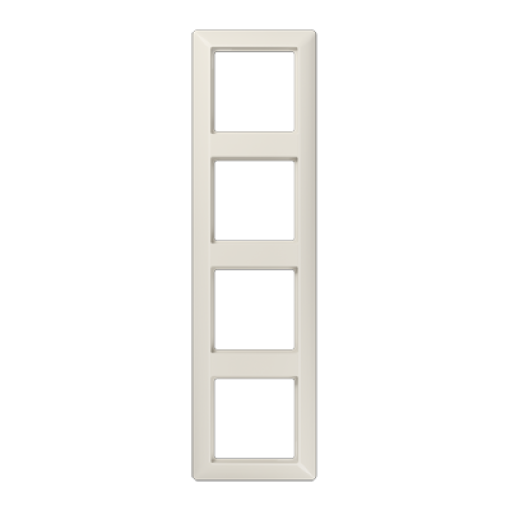 Marco cuádruple AS blanco marfil